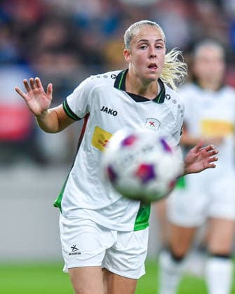 2026.08.26 Sosnowiec Pilka nozna kobiet UEFA Liga Mistrzyn Liga Mistrzow Sezon 2026 2027 Czarni Sosnowiec - Oud-Heverlee Leuven N z Saar Janssen Foto Marcin Bulanda PressFocus 2026.08.26 Sosnowiec Football Women UEFA Champions League Qualifying Round Season 2026 2027 Czarni Sosnowiec - Oud-Heverlee Leuven Saar Janssen Credit: Marcin Bulanda PressFocus NEWSPIX.PL --- newspix.pl 