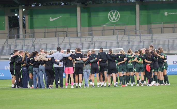 Mannschaftskreis VfL Wolfsburg Fussball, Frauen, Saison 2026 2027, Womens Champions LeagueQualifikation, 3.Runde, VfL Wolfsburg gegen Inter Mailand, 2-0