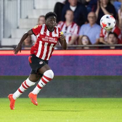 EINDHOVEN , 26-08-2026 , de Herdgang Stadium , Champions League women , knockout phase match 1 of 2 , season 2026 2027 , PSV - HB Koge , picture shows PSV women player Princess Mafro PSV - HB Koge (women)  x206069492x Copyright: