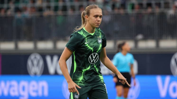 VfL vs. Inter, CL Frauen, Wolfsburg, 26.08.2026, Fußball, Frauen, VfL Wolfsburg vs. FC Inter Mailand, Champions League, Qualifikation, Saison 2026 2027: Weronika Arasniewicz (VfL Wolfsburg) AOK Stadion Niedersachsen Deutschland