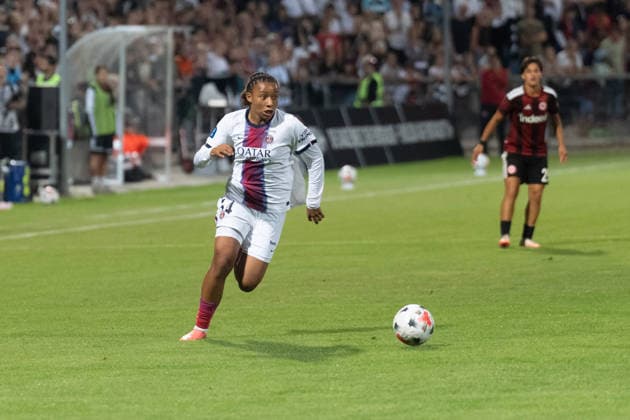 26.08.2026, xhfmx, Fussball UEFA Woman CLQ Runde 3, Eintracht Frankfurt Frauen - Paris Saint Germain Frauen Frankfurt