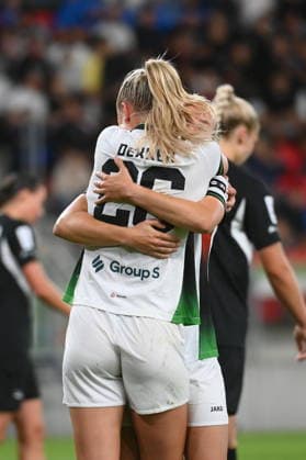 SOSNOWIEC 26.08.2026 MECZ III RUNDA KWALIFIKACJI LIGA MISTRZOW SEZON 2026 27 CZARNI SOSNOWIEC - OUD-HEVERLEE LEUVEN -- UEFA WOMEN S CHAMPIONS LEAGUE QUALIFYING THIRD ROUND MATCH CZARNI SOSNOWIEC - OUD-HEVERLEE LEUVEN ISABELLA DEKKER FOT. KRZYSZTOF HELIOS 400MM NEWSPIX.PL --- newspix.pl 