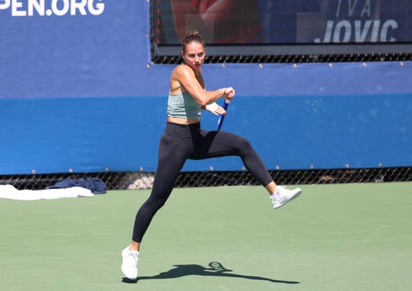 August 26, 2026, New York City, New York, USA: MARTA KOSTYUK of Ukraine during practise session before US Open. New York, USA. New York City USA - ZUMAc278 20260826_zsp_c278_003 Copyright: xMarcinxCholewinskix
