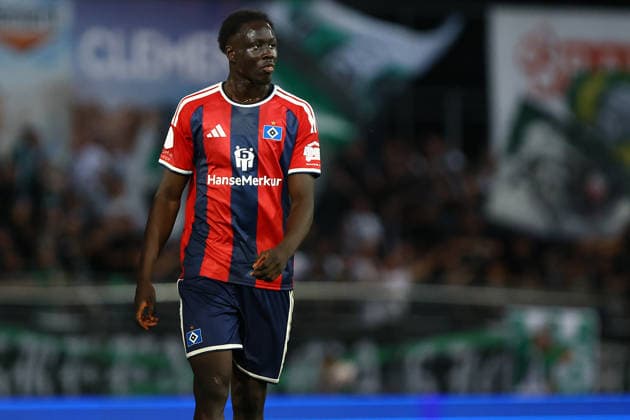 18 Radin Amadou (Hamburger SV U21, U 21 Fußball I Herren I Regionalliga Nord I Saison 2026-2027 I 5. Spieltag I VfB Lübeck - Hamburger SV U21 I 26.08.2026 I Stadion an der Lohmühle *** 18 Radin Amadou Hamburger SV U21 Soccer I Men s I Regionalliga Nord I 2026–2027 Season I Matchday 5 I VfB Lübeck vs. Hamburger SV U21 I August 26, 2026 I Stadion an der Lohmühle