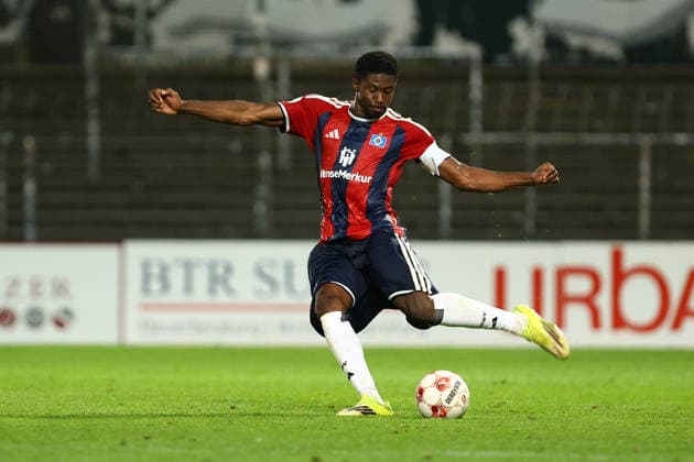 5 Joel Agyekum (Hamburger SV U21, U 21 Fußball I Herren I Regionalliga Nord I Saison 2026-2027 I 5. Spieltag I VfB Lübeck - Hamburger SV U21 I 26.08.2026 I Stadion an der Lohmühle *** 5 Joel Agyekum Hamburger SV U21 Soccer I Men s Team I Regionalliga Nord I 2026–2027 Season I Matchday 5 I VfB Lübeck vs. Hamburger SV U21 I August 26, 2026 I Stadion an der Lohmühle