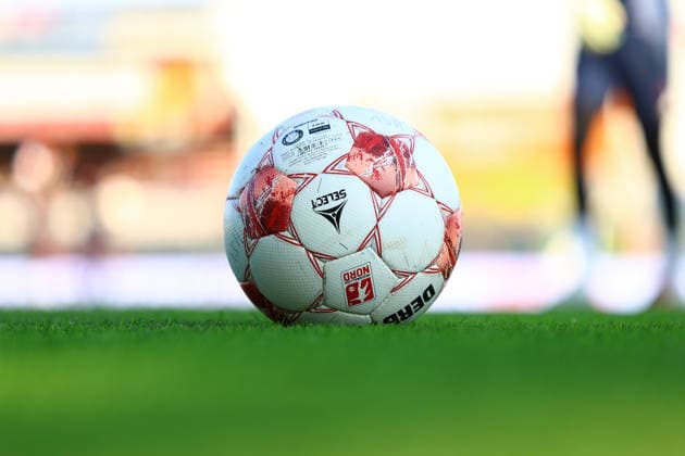 Spielball in der Regionalliga Nord. Fußball I Herren I Regionalliga Nord I Saison 2026-2027 I 5. Spieltag I VfB Lübeck - Hamburger SV U21, U 21 I 26.08.2026 I Stadion an der Lohmühle *** Match in the Regionalliga Nord Soccer I Men I Regionalliga Nord I 2026–2027 Season I Matchday 5 I VfB Lübeck vs. Hamburger SV U21 I August 26, 2026 I Stadion an der Lohmühle