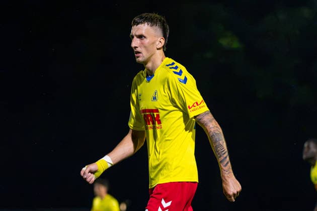 Steffen Rohwedder (SV Atlas Delmenhorst, 28), Deutschland: Fussball, Regionalliga Nord, Saison 2026 27, 5. Spieltag, 26.08.2026, SV Atlas Delmenhorst vs BSV Kickers Emden, Stadion an der Düsternortstraße (Delmenhorst, Niedersachsen) Copyright: xLeonxFrickx