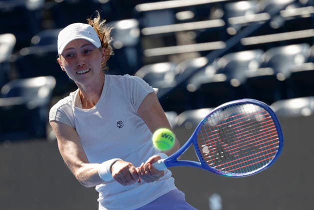 August 26, 2026, Monterrey, Nuevo Leon, Mexico: Cristina Bucsa (ESP) in action against Darja Vidmanova (CZE) during the GNP Seguros WTA, Tennis Damen 500 Open at Club Sonoma in Monterrey, Nuevo Leon. Monterrey Mexico - ZUMAo125 20260826_zip_o125_006 Copyright: xAntonioxOjedax