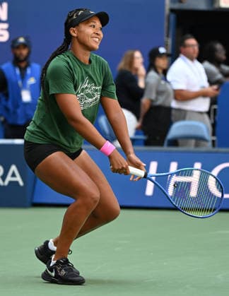 FLUSHING NY- AUGUST 26: Naomi Osaka is seen on the practice court during the 2026 US Open On Arthur Ashe Stadium at the USTA Billie Jean King National Tennis Center on August 26, 2026 in Flushing Queens. Copyright: xmpi04x Copyright: xIMAGO MediaPunchx