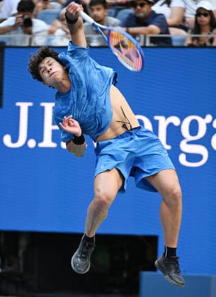 FLUSHING NY- AUGUST 26: Ben Shelton seen on the practice court during the 2026 US Open at the USTA Billie Jean King National Tennis Center on August 26, 2026 in Flushing Queens. Copyright: xmpi04 MediaPunchx