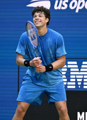FLUSHING NY- AUGUST 26: Ben Shelton seen on the practice court during the 2026 US Open at the USTA Billie Jean King National Tennis Center on August 26, 2026 in Flushing Queens. Copyright: xmpi04 MediaPunchx