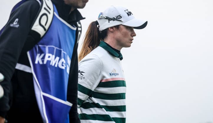2026 KPMG Women s Irish Open, The K Club, Kildare 27 8 2026 Ireland™s Leona Maguire walks down the 10th hole Leona Maguire walks down the 10th hole 27 8 2026  Copyright: xx AC018658 copy