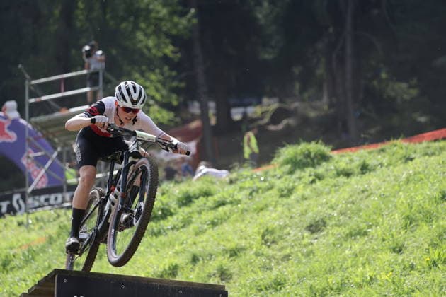 27.08.2026, Daolasa di Commezzadura, Val di Sole Bikeland, 2026 UCI MTB World Championship, WM, Weltmeisterschaft Men Junior s XCO (Cross Country Olympic) Men Gygax 46 (SUI) Daolasa di Commezzadura Val di Sole Bikeland Trento Italy Copyright: xJustPictures.ch FrancescoxMinghettix jp-en-FrMi-MNG_0141