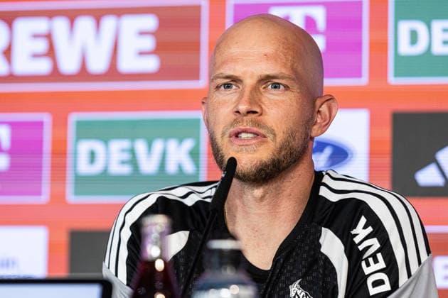Pressekonferenz, 1.FC Köln, 27.08.2026 Rene Wagner (Cheftrainer) Pressekonferenz von 1.FC Köln vor dem Bundesligaspiel gegen TSG Hoffenheim; 27.08.2026 DFL regulations prohibit any use of photographs as image sequences and or quasi video. *** Press Conference, 1 FC Köln, August 27, 2026 Rene Wagner, Head Coach Press conference held by 1 FC Köln ahead of the Bundesliga match against TSG Hoffenheim on August 27, 2026 DFL regulations prohibit any use of photographs as image sequences and or quasi-video Copyright: xBEAUTIFULxSPORTS Buriakovx