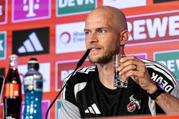 Pressekonferenz, 1.FC Köln, 27.08.2026 Rene Wagner (Cheftrainer) Pressekonferenz von 1.FC Köln vor dem Bundesligaspiel gegen TSG Hoffenheim; 27.08.2026 DFL regulations prohibit any use of photographs as image sequences and or quasi video. *** Press Conference, 1 FC Köln, August 27, 2026 Rene Wagner, Head Coach Press conference held by 1 FC Köln ahead of the Bundesliga match against TSG Hoffenheim on August 27, 2026 DFL regulations prohibit any use of photographs as image sequences and or quasi-video Copyright: xBEAUTIFULxSPORTS Buriakovx