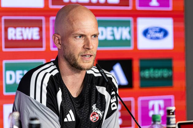 Pressekonferenz, 1.FC Köln, 27.08.2026 Rene Wagner (Cheftrainer) Pressekonferenz von 1.FC Köln vor dem Bundesligaspiel gegen TSG Hoffenheim; 27.08.2026 DFL regulations prohibit any use of photographs as image sequences and or quasi video. *** Press Conference, 1 FC Köln, August 27, 2026 Rene Wagner, Head Coach Press conference held by 1 FC Köln ahead of the Bundesliga match against TSG Hoffenheim on August 27, 2026 DFL regulations prohibit any use of photographs as image sequences and or quasi-video Copyright: xBEAUTIFULxSPORTS Buriakovx