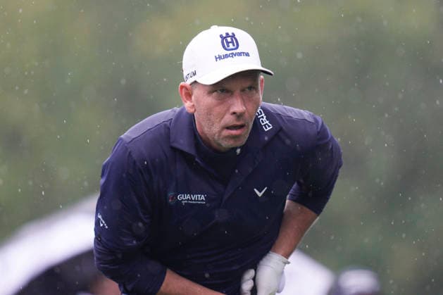 SUTTON COLDFIELD, ENGLAND - AUG 27: Marcel Siem (GER) plays from the second tee during Round 1 at the 2026 Husqvarna British Masters at The Belfry, Sutton Coalfield on August 27, 2026 in Warwickshire, England The 2026 Husqvarna British Masters