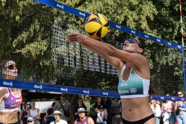 RECORD DATE NOT STATED German Beach Championship - Deutsche Beachvolleyball Meisterschaft Dortmund, Germany 27.08.2026 DORTMUND, GERMANY - AUGUST 27: Rika Dieckmann (Player 1, Eintracht Spontent Düsseldorf) during the German Beach Championship - Deutsche Beachvolleyball Meisterschaft at Dortmund on August 27, 2026 in Dortmund, Germany. Copyright: xBEAUTIFULxSPORTS PeterxWeberx