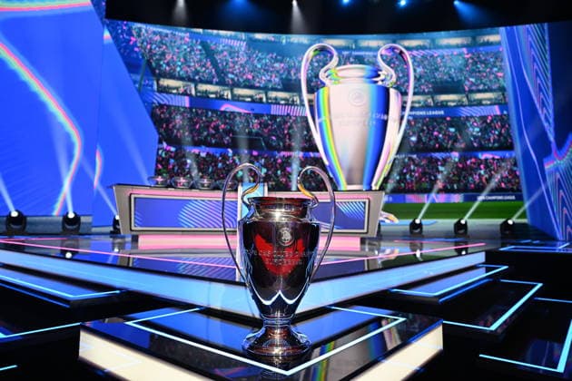 UEFA Champions League 2026 27 league phase draw in Monaco MONACO - AUGUST 27: A view of UEFA Champions League trophy ahead of UEFA Champions League phase draw the Grimaldi Forum in Monaco on August 27, 2026. Mustafa Yalcin Anadolu Monaco Monaco. Editorial use only. Please get in touch for any other usage.  Copyright: x2026xAnadoluxMustafaxYalcinx
