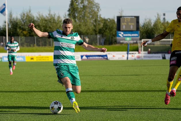 UEFA Europa Conference League Play-off Second Leg, VÄRE Areena, Kuopio, Finland 27 8 2026 KuPS vs Shamrock Rovers Shamrock Rovers Dylan Watts Dylan Watts 27 8 2026  Copyright: xx PM104773