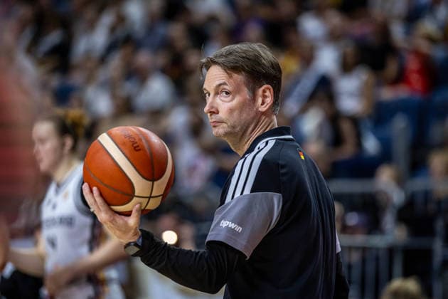 Basketball Köln 27.08.2026 Freundschaftsspiel Testspiel Deutschland (GER) - Türkei (TUR) Olaf Lange (Deutschland, Trainer)