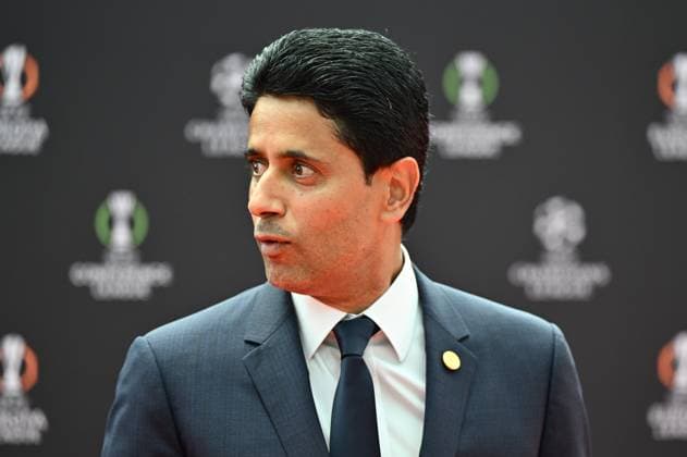 UEFA Champions League 2026-2027 League Phase Draw MONACO, MONACO - AUGUST 27: Paris Saint-Germain Chairman and CEO Nasser Al-Khelaifi prior to the draw ceremony for the league phase of the 2026-2027 UEFA Champions League football tournament at the Grimaldi Forum in Monaco on August 27, 2026. Mustafa Yalcin Anadolu Monaco Monaco. Editorial use only. Please get in touch for any other usage.  Copyright: x2026xAnadoluxMustafaxYalcinx