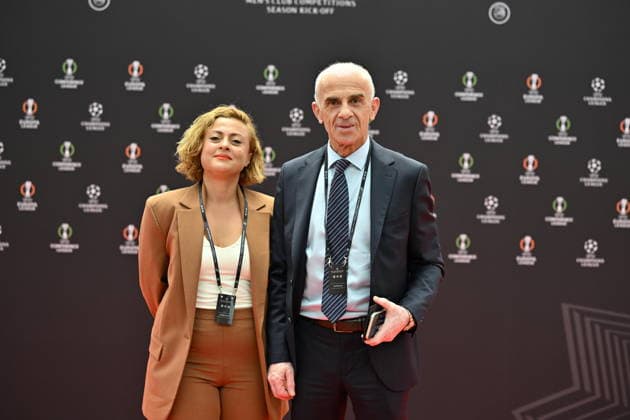 UEFA Champions League 2026 27 league phase draw in Monaco MONACO, MONACO - AUGUST 27: A view from red carpet ahead of the UEFA Champions League 2026 27 League Phase Draw at Grimaldi Forum on August 27, 2026 in Monaco, Monaco. Mustafa Yalcin Anadolu Monaco Monaco. Editorial use only. Please get in touch for any other usage.  Copyright: x2026xAnadoluxMustafaxYalcinx