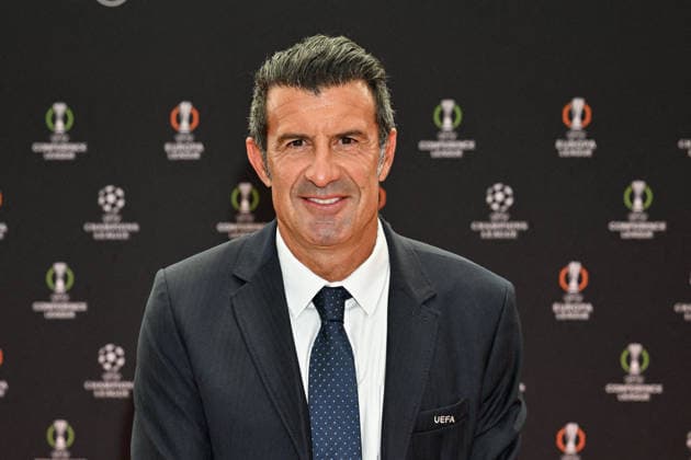 Luís Figo au photocall du tirage au sort de la phase de ligue de l’édition 2026-2027 de la Ligue des champions au Grimaldi Forum de Monaco, le 27 août 2026. Bruno Bebert Bestimage Photocallt ahead of the draw at Grimaldi Forum on August 27, 2026 in Monaco. Monaco Monaco  Copyright: xBrunoxBebertx xBestimagexBrunoxBebertx xBestimagex