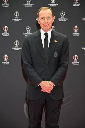 Emilio Butragueno au photocall du tirage au sort de la phase de ligue de l’édition 2026-2027 de la Ligue des champions au Grimaldi Forum de Monaco, le 27 août 2026. Bruno Bebert Bestimage Photocallt ahead of the draw at Grimaldi Forum on August 27, 2026 in Monaco. Monaco Monaco  Copyright: xBrunoxBebertx xBestimagexBrunoxBebertx xBestimagex