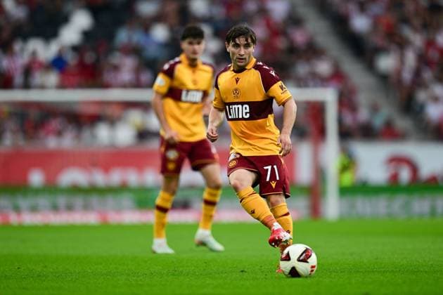 Joe Hodge of Motherwell Freiburg v Motherwell, UEFA Conference League, Play-Off Round, Second Leg, Football, Europa-Park-Stadion, Freiburg, Germany - 27 Aug 2026Freiburg Europa-Park-Stadion Germany  Copyright: xMaxxKrause Shutterstockx 17118930ar