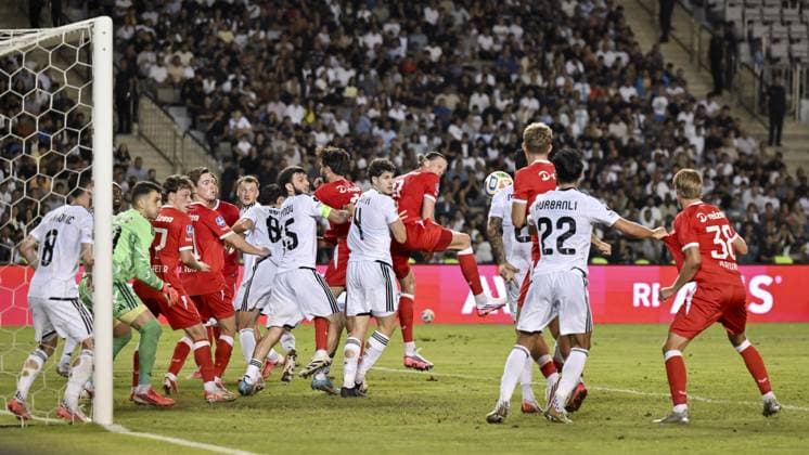 BAKU - Wout Weghorst of FC Twente during the UEFA Conference League play-off match between Qarabag FK and FC Twente at the Tofiq Bahramov Republican Stadium on 27 August 2026 in Baku, Azerbaijan. ROMAN ISMAILOV ANP xVIxANPxSportx xxANPxIVx 566380913 originalFilename: 566380913.jpg