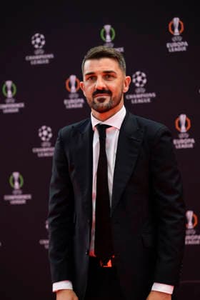 FOOTBALL : Tirage au sort UEFA Champions League - 27 08 2026 - Monaco David Villa - UEFA Champions League 2026 2027 draw on August 27, 2026 at the Grimaldi Forum in Monaco. MonacoMonaco  Copyright: xWilliamxCannarellax