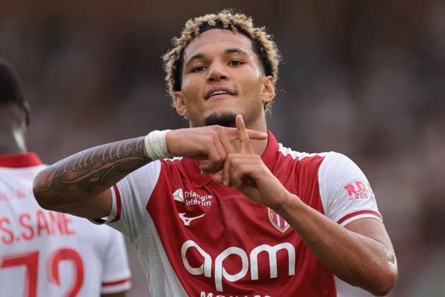 AS Monaco v Gornik Zabre - UEFA Conference League - Season 2026-2027 Monaco, Monaco, 27th August 2026. Paris Brunner of AS Monaco celebrates after scoring to give the side a 1-0 lead during the AS Monaco vs Gornik Zabre UEFA Conference League match at Stade Louis II, Monaco. Picture credit should read: Jonathan Moscrop Monaco Stade Louis II Monaco
