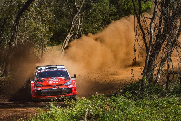 AUTO - WRC, Motorsport Rallye, WM - RALLY DEL PARAGUAY 2026 05 Sami PAJARI, Marko SALMINEN, Toyota GR Yaris Rally1, action during the 2026 Rally del Paraguay, 11th round of the 2026 WRC World Rally Car Championship, from August 27 to 30, 2026 at Encarnacion, Itapua, Paraguay - EncarnacionParaguay  Copyright: xNikosxKatikisx
