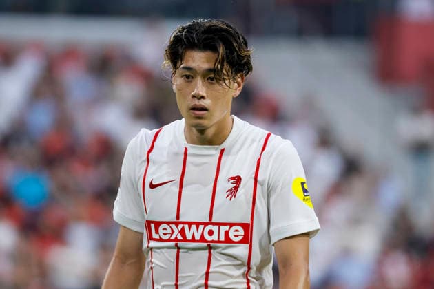 Yuito Suzuki (SC Freiburg, 14) , Deutschland, Fussball, UEFA Conference League, Play-offs, 2026 2027, SC Freiburg vs. Motherwell FC, 27.08.2026, Freiburg im Breisgau Europa-Park Stadion Deutschland Copyright: xGrantxHubbsx