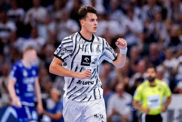 Kiel, 27. August 2026 - Handball, 1. Bundesliga 2026 27, THW Kiel - TBV Lemgo Lippe: Julian Köster (THW Kiel, 7)