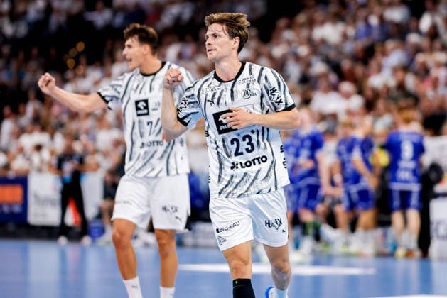 Kiel, 27. August 2026 - Handball, 1. Bundesliga 2026 27, THW Kiel - TBV Lemgo Lippe: Rune Dahmke (THW Kiel, 23)