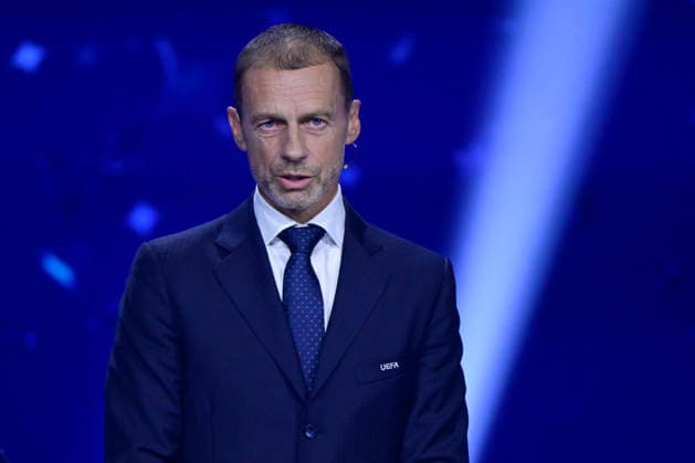FOOTBALL : Tirage au sort UEFA Champions League - 27 08 2026 - Monaco Aleksander Äaeferin - UEFA Champions League 2026 2027 draw on August 27, 2026 at the Grimaldi Forum in Monaco. MonacoMonaco  Copyright: xWilliamxCannarellax