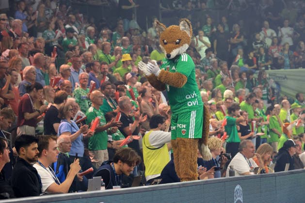 27.08.2026, GER Deutschland, Handball, 1.Bundesliga, 27.08.2026, Saison 2026 2027, Berlin, Fuechse Berlin vs Melsungen Fuchsi Berlin Max-Schmeling-Halle Berlin Deutschland Copyright: xNordphotox xEnglerx