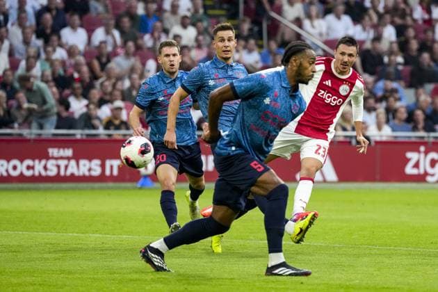 AMSTERDAM , 27-08-2026 , JohanCruijff ArenA , season 2026 2027 , UEFA Conference League play-off football . Match between Ajax and FC Sion, Picture shows Ajax player Steven Berghuis Ajax - Sion  x206095178x Copyright: