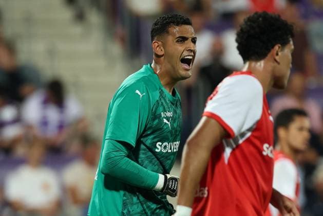27.August.2026 - SOCCER - 2026 27 UEFA Conference League Play-offs, 2nd Leg, FK Austria Wien vs Sporting Braga Bernardo Fontes (SC Braga) gestures Vienna Franz-Horr-Stadion (Generali-Arena) Vienna Austria Copyright: xYigitxOermex xPsxImagesxYigitxOermex xPsxImagesx