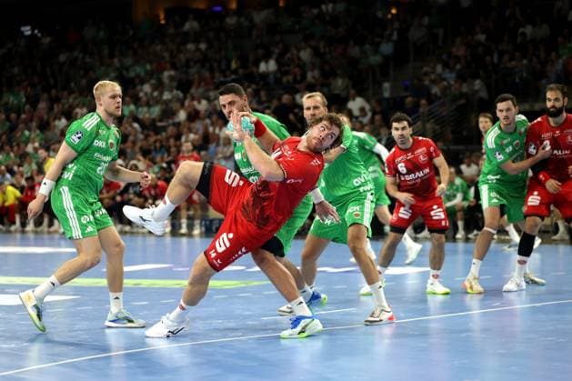 RECORD DATE NOT STATED Handball, 1. Handball-Bundesliga, Füchse Berlin - MT Melsungen (27.08.2026, Max-Schmeling-Halle, Berlin): Wurf aufs Tor - 14, Johannes Golla Handball, 1. Handball-Bundesliga, Füchse Berlin - MT Melsungen (27.08.2026, Max-Schmeling-Halle, Berlin): Wurf aufs Tor - 14, Johannes Golla Copyright: xBEAUTIFULxSPORTS E.Schneiderx