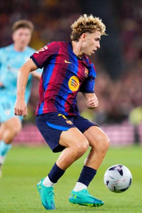 FC Barcelona, Barca v Athletic Club - LaLiga EA Sports 2026 27 Fermin Lopez central midfield of Barcelona and Spain in action during the La Liga EA Sports 2026 27 match between FC Barcelona and Athletic Club at Spotify Camp Nou on August 27, 2026 in Barcelona, Spain. Barcelona Spain  Copyright: xJosexBretonx originalFilename:bretonhernandez-fcbarcel260827_nppPA.jpg