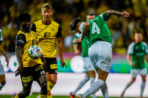Europa League Qualifiers 2026 Lillestrøm Egantia Lillestrøm 20260827 Lillestrøm s Seun Akanji during the Europa League playoff soccer match between Lillestrøm and Egantia at Arasen Stadium. Photo: Erik Flaaris Johansen, NTB, Lillestrøm, Norway EDITORIAL USE ONLY; RESTRICTED USE FOR BETTING COMPANIES  Copyright: xErikxFlaarisxJohansenx xNTBx