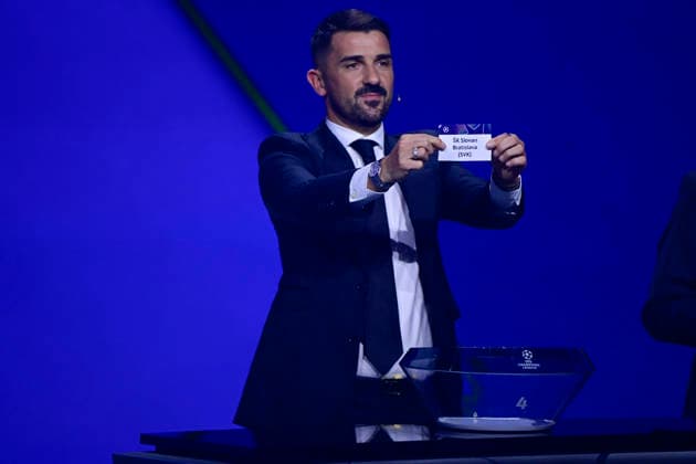 FOOTBALL : Tirage au sort UEFA Champions League - 27 08 2026 - Monaco Å K Slovan Bratislava - UEFA Champions League 2026 2027 draw on August 27, 2026 at the Grimaldi Forum in Monaco. MonacoMonaco  Copyright: xWilliamxCannarellax