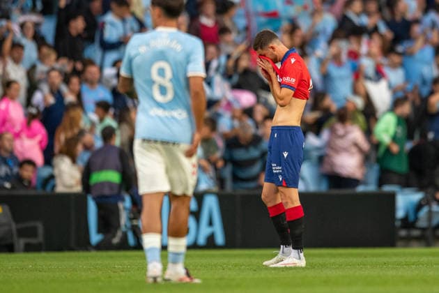 ESP : RC Celta v CA Osasuna LaLiga EA Sports Raul Garcia during LaLiga EA Sports between RC Celta v CA Osasuna on August 27, 2026 , played at ABANCA Balaidos Stadium , Spain Copyright: xLuisxLorenzox