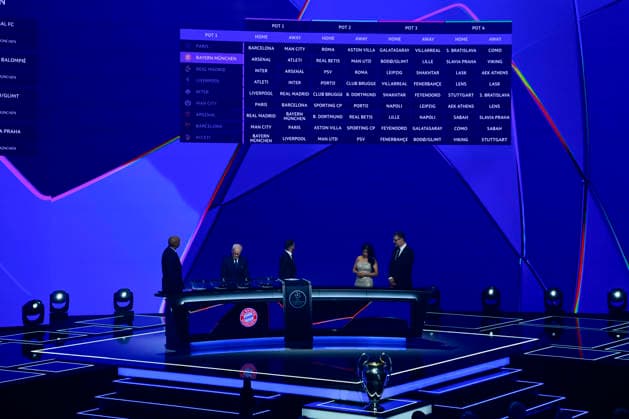FOOTBALL : Tirage au sort UEFA Champions League - 27 08 2026 - Monaco UEFA Champions League 2026 2027 draw on August 27, 2026 at the Grimaldi Forum in Monaco. MonacoMonaco  Copyright: xWilliamxCannarellax