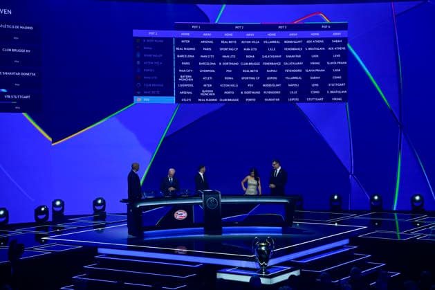 FOOTBALL : Tirage au sort UEFA Champions League - 27 08 2026 - Monaco UEFA Champions League 2026 2027 draw on August 27, 2026 at the Grimaldi Forum in Monaco. MonacoMonaco  Copyright: xWilliamxCannarellax