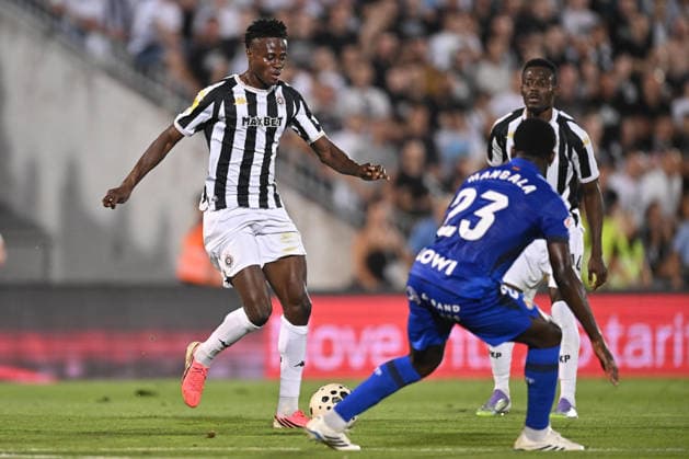 PARTIZAN vs GETAFE DEMBA SECK Demba Sek football Partizan vs Gefafe UEFA Conference League qualifications match at Partizan stadium, Belgrade 27.08.2026 Foto: FOOTBALL, UEFA CONFERENCE LEAGUE QUALIFICATIONS, PARTIZAN, GETAFE Belgrade Partizan stadium Serbia Copyright: xMarkoxMetlas xMNxPressx