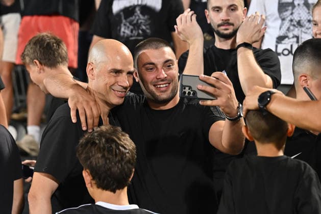 PARTIZAN vs GETAFE JOAN PENNAROYA coach football Partizan vs Gefafe UEFA Conference League qualifications match at Partizan stadium, Belgrade 27.08.2026 Foto: FOOTBALL, UEFA CONFERENCE LEAGUE QUALIFICATIONS, PARTIZAN, GETAFE Belgrade Partizan stadium Serbia Copyright: xMarkoxMetlas xMNxPressx